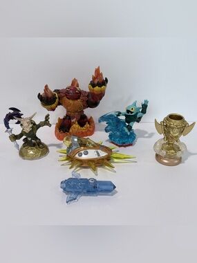 Skylanders - Eon’s Elite Voodood, Tidal Wave Gill Grunt, Sun Runner, Water Tiki